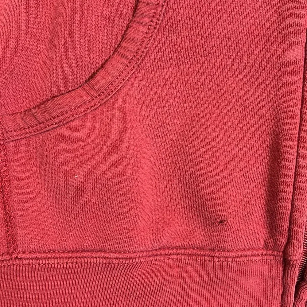 POLO JEANS CO RALPH LAUREN zip up jacket hoodie large distressed vintage